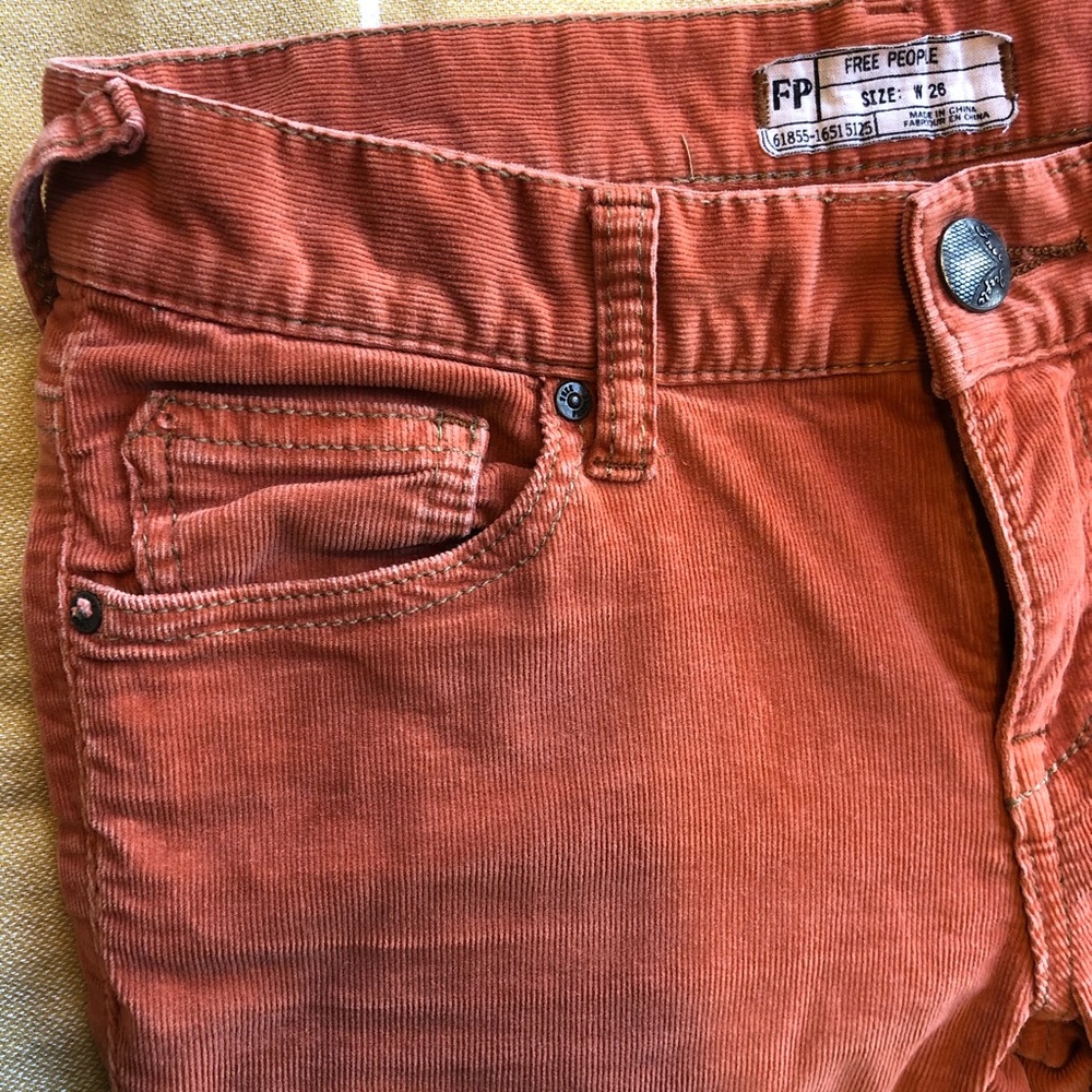 Free People Corduroy Skinny Jeans
